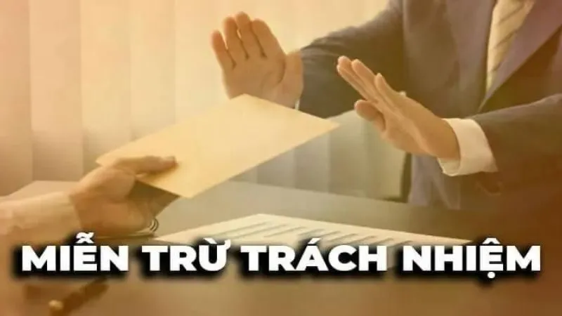 Điều khoản miễn trừ trách nhiệm trong cá cược tại Five 88 Điều khoản miễn trừ trách nhiệm trong cá cược tại Five 88